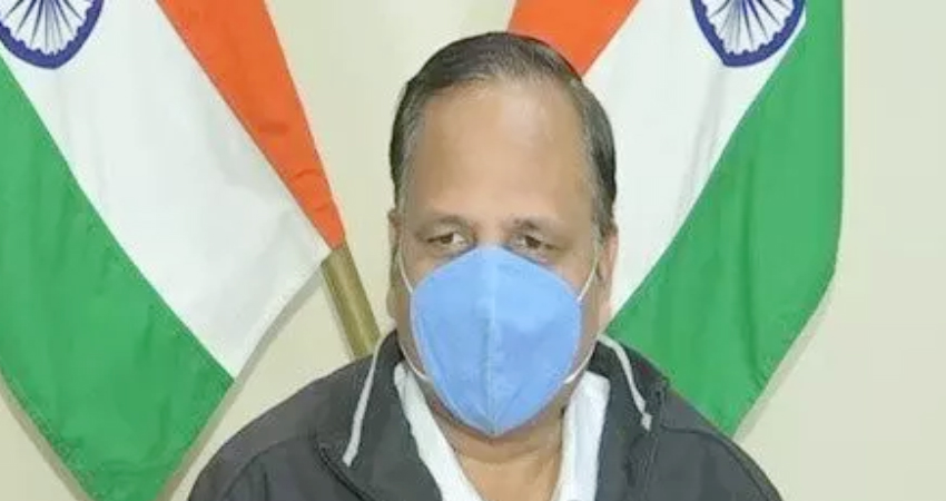 दिल्ली में कोरोना की रफ्तार पर बोले सत्येंद्र जैन- राजधानी में स्थिति संतोषजनक दिल्ली में कोरोना की रफ्तार पर बोले सत्येंद्र जैन- राजधानी में स्थिति संतोषजनक